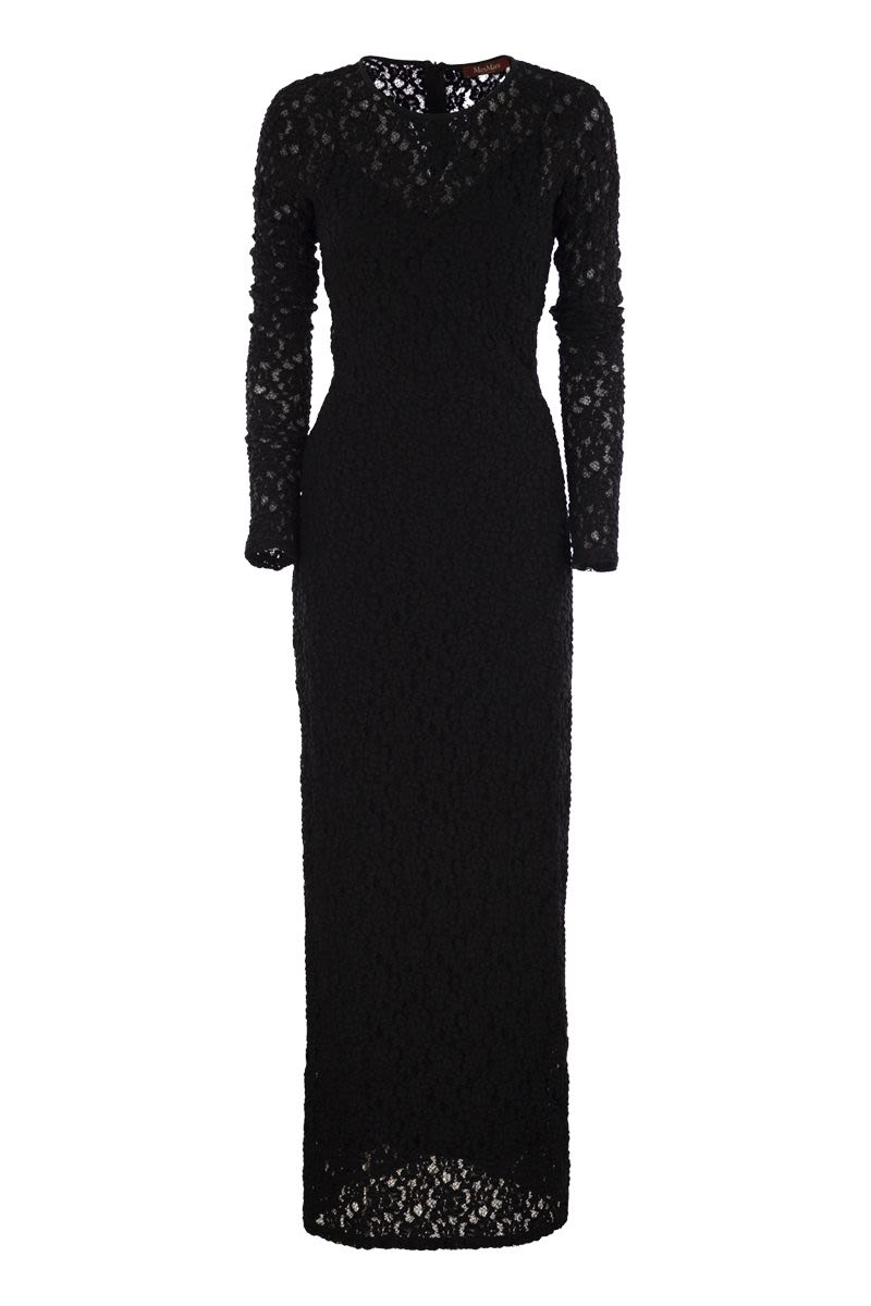 MAX MARA Fitted Cloqué Lace Dress