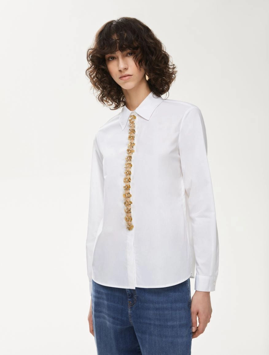 I BLUES Women's Classic Button-Up Shirt - FW25