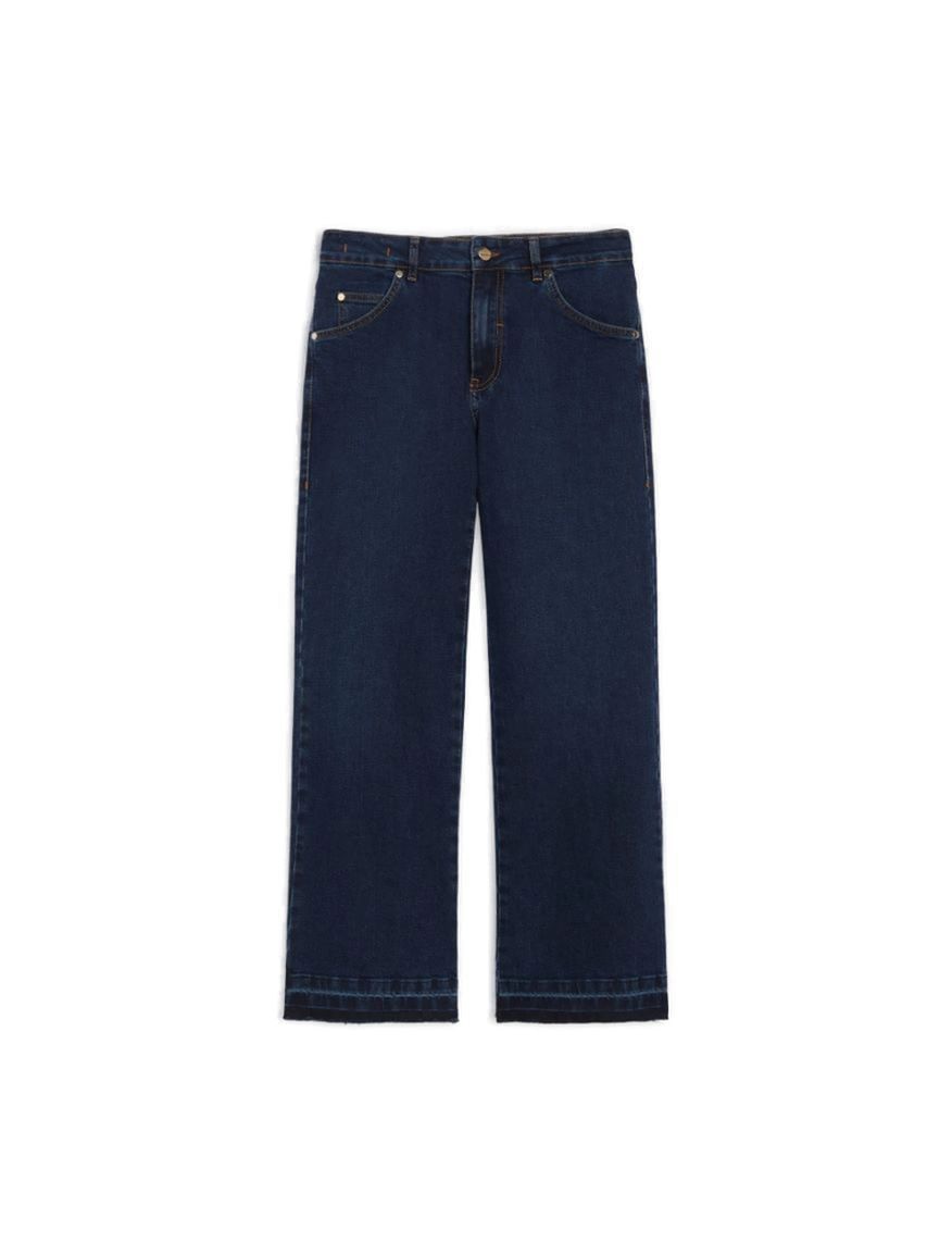 I BLUES Women’s Denim Trouser - Classic Fit