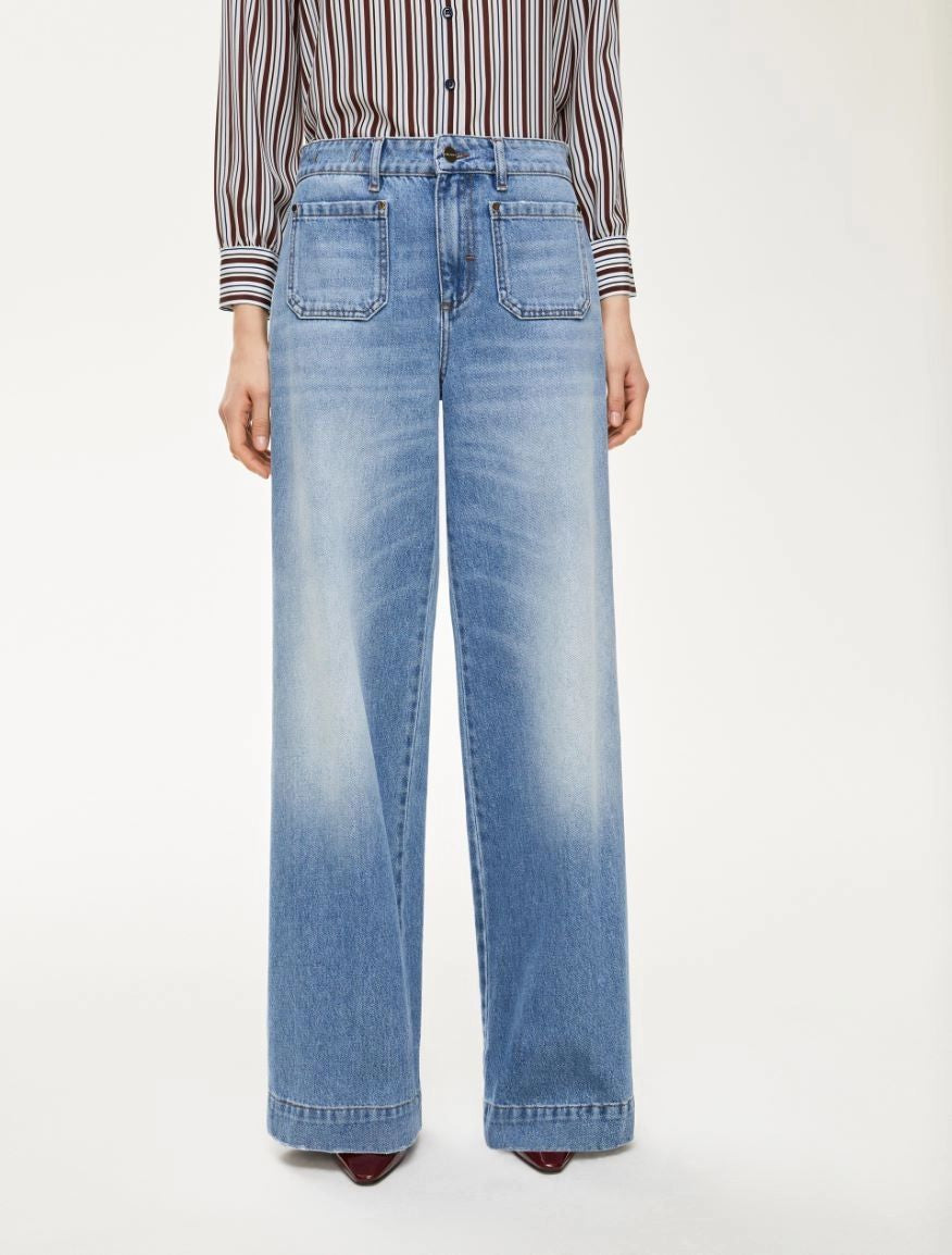 I BLUES Denim Trouser for Women - FW25