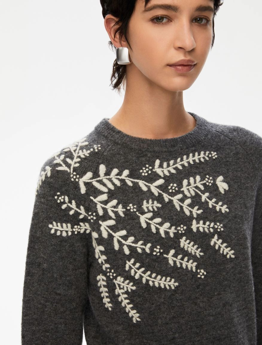 I BLUES Women's Cozy Knit Sweater