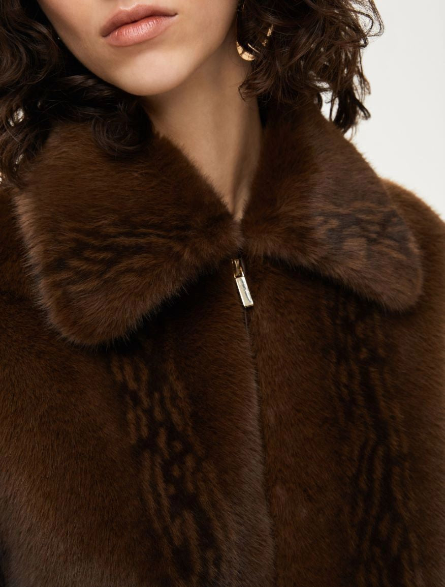 I BLUES Faux-Fur Outerwear for Women - FW25 Collection