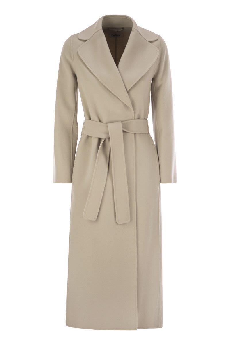 S MAX MARA Classic Straight Cut Jacket with Belt - Size 40