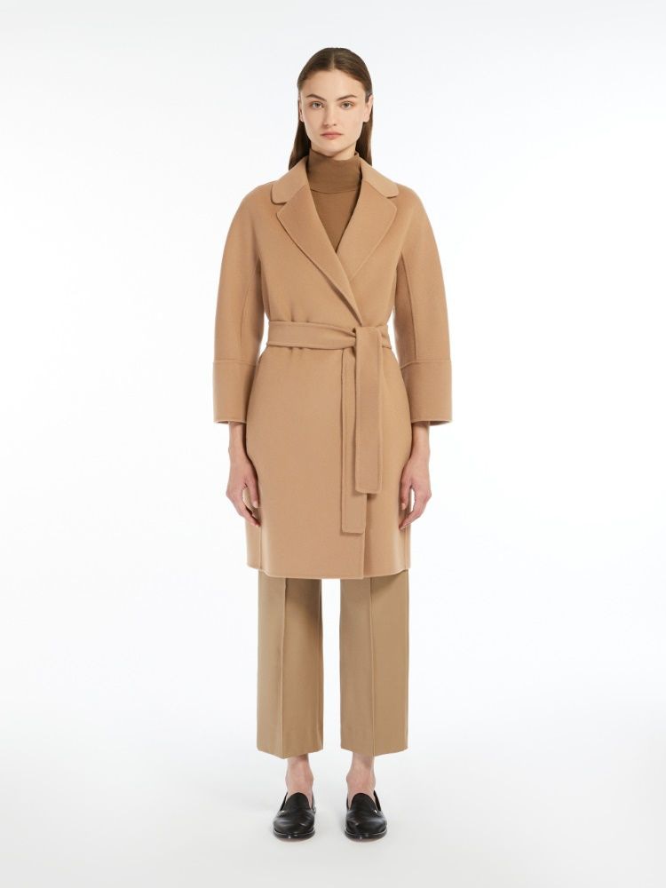 S MAX MARA Pure Wool Belted Jacket