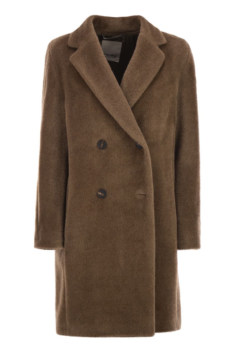 S MAX MARA Chic Double-Breasted Midi Jacket