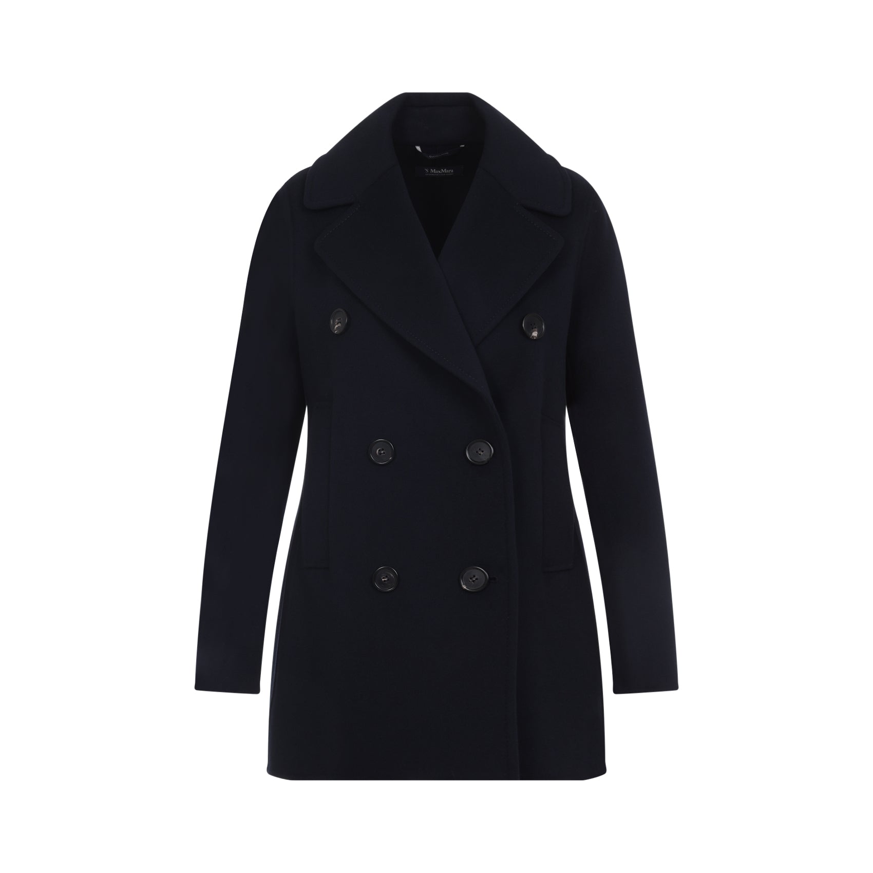 S MAX MARA Elegant Wool Caban Jacket for Women - FW25