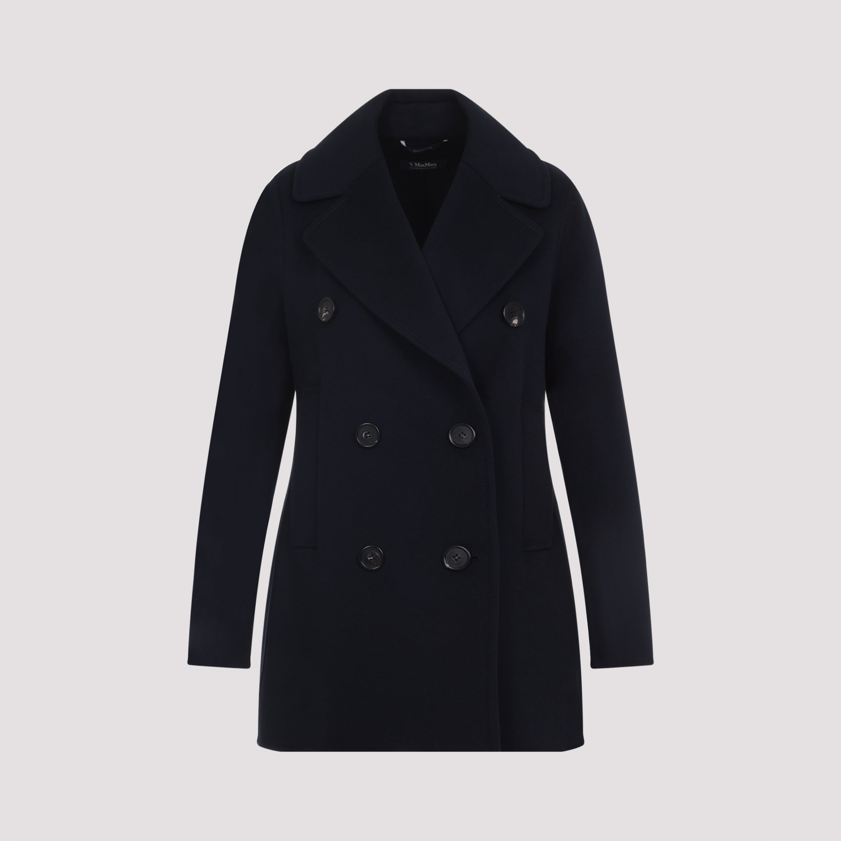 S MAX MARA Elegant Wool Caban Jacket for Women - FW25
