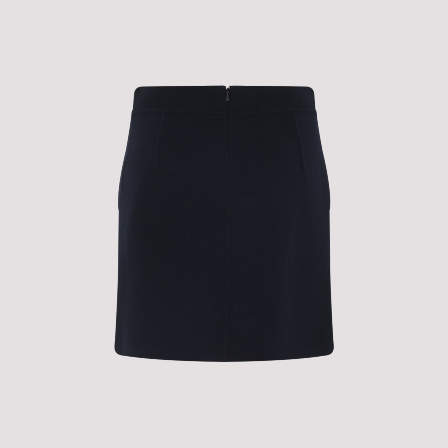 MAX MARA S Chic Virgin Wool Mini Skirt