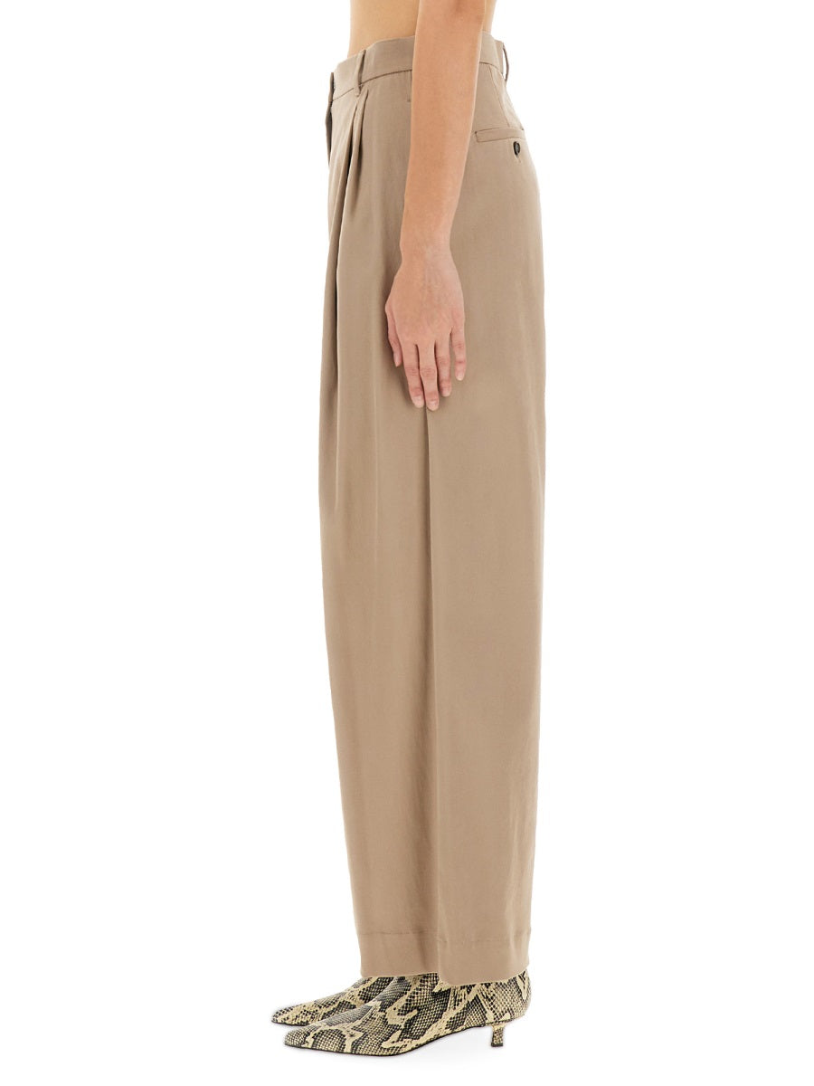 S MAX MARA Women's Wide Leg Pants - Size 40