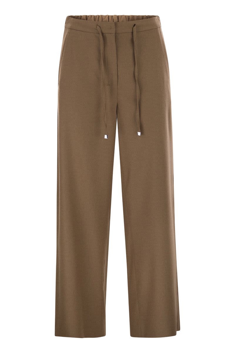 S MAX MARA Wool Jogging Trousers