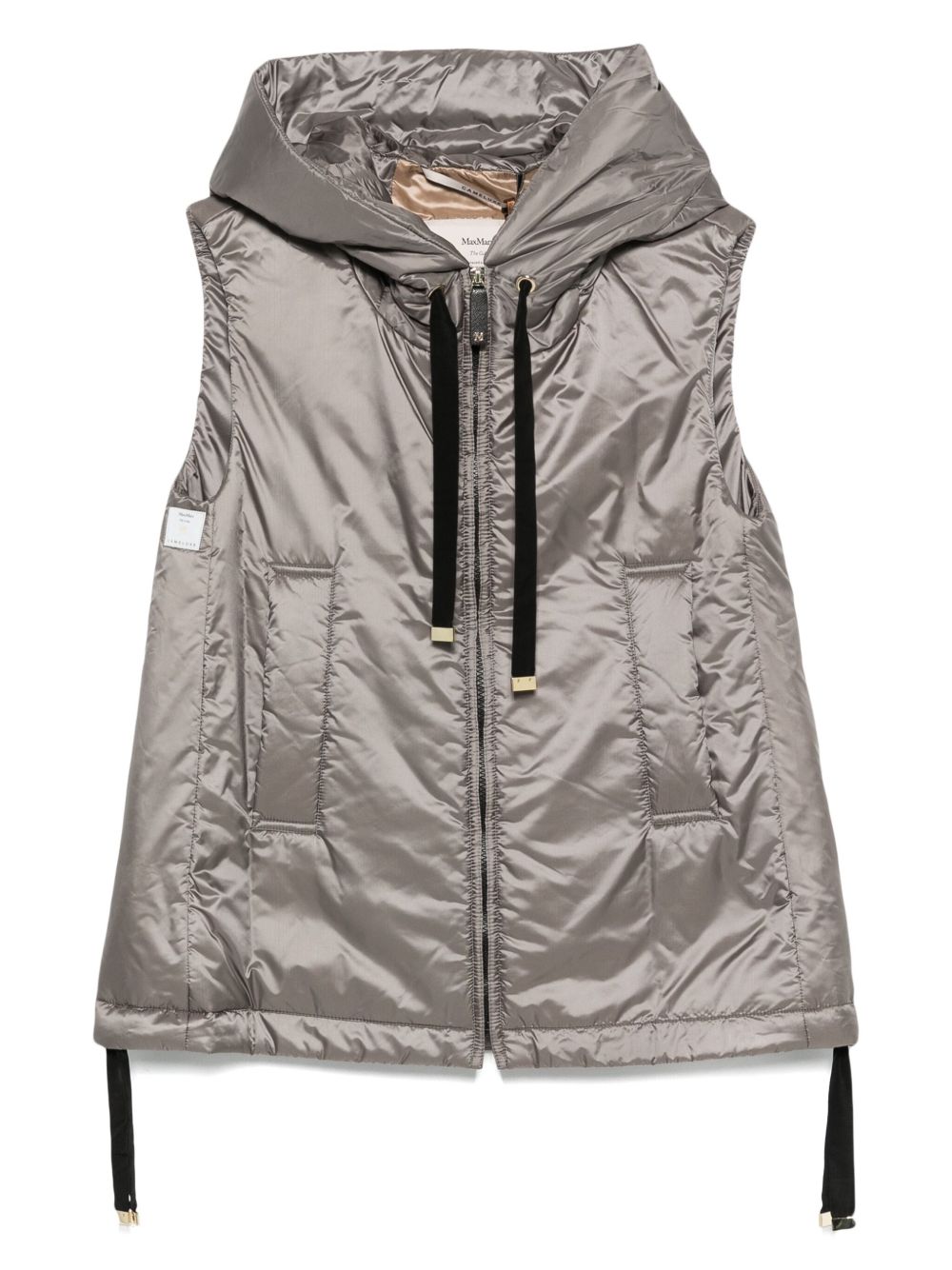 MAX MARA THE CUBE Women's Puffer Vest with Hood
