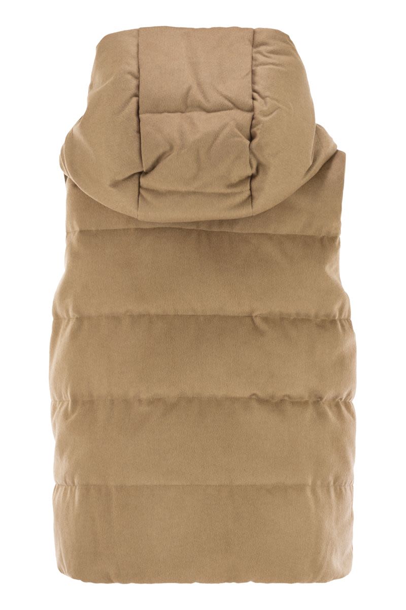 MAX MARA THE CUBE Reversible Padded Waistcoat