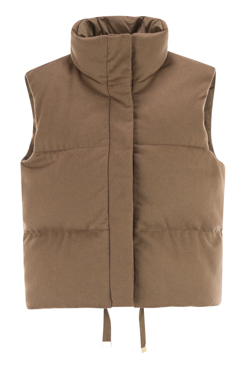 MAX MARA THE CUBE Reversible Padded Waistcoat