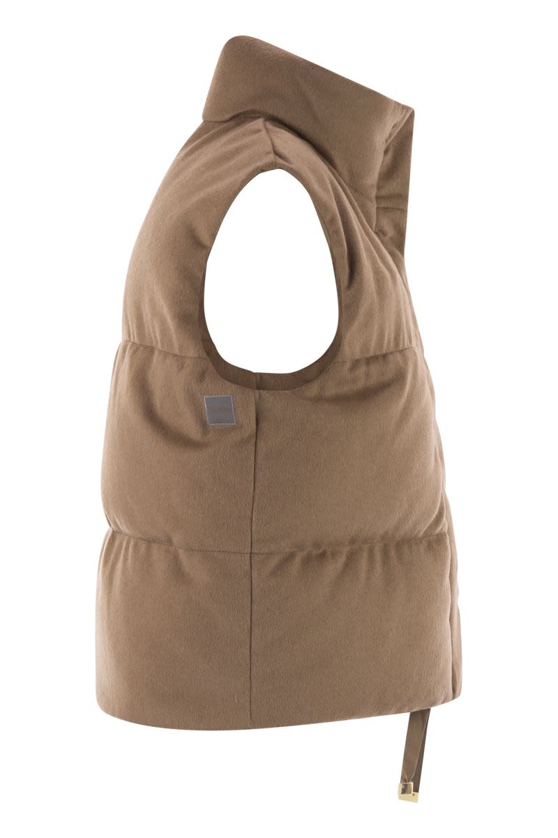 MAX MARA THE CUBE Reversible Padded Waistcoat