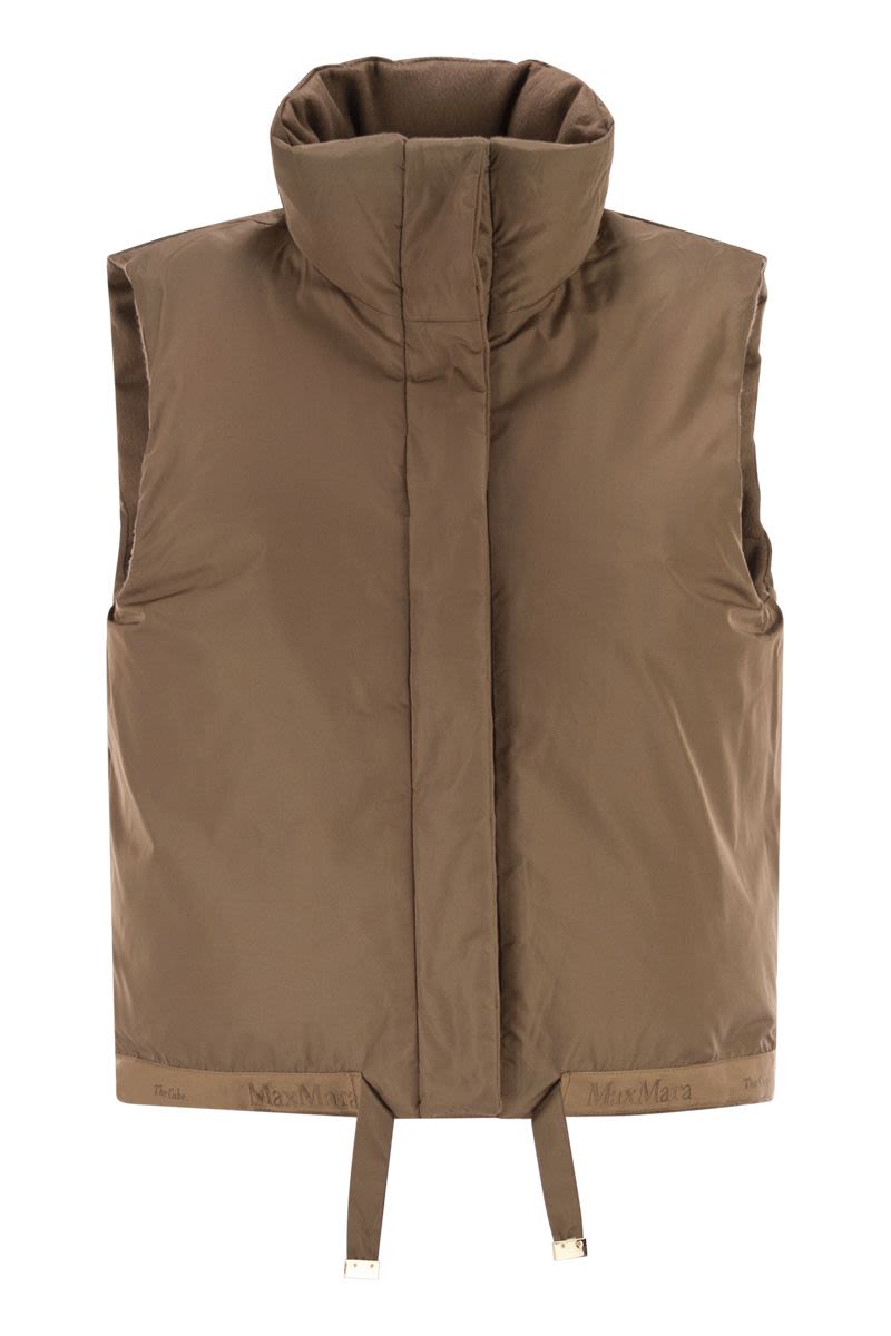 MAX MARA THE CUBE Reversible Padded Waistcoat
