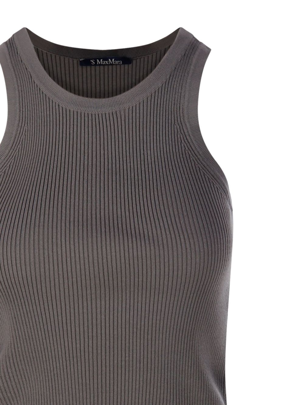 S MAX MARA Sleeveless Ribbed Top