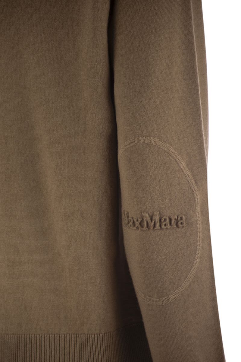 S MAX MARA Essential Crew-Neck Sweater in Soft Wool - Regular Fit