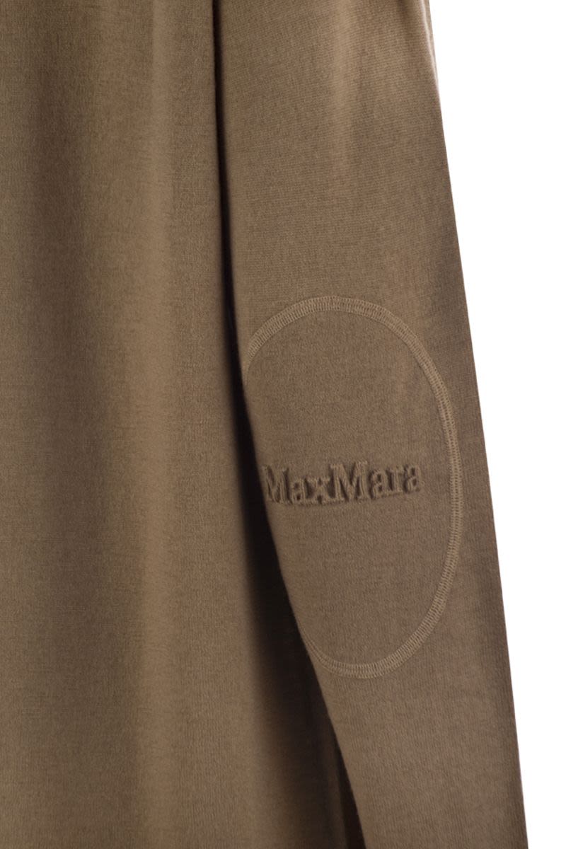 S MAX MARA Relaxed Fit Wool Hoodie for Women