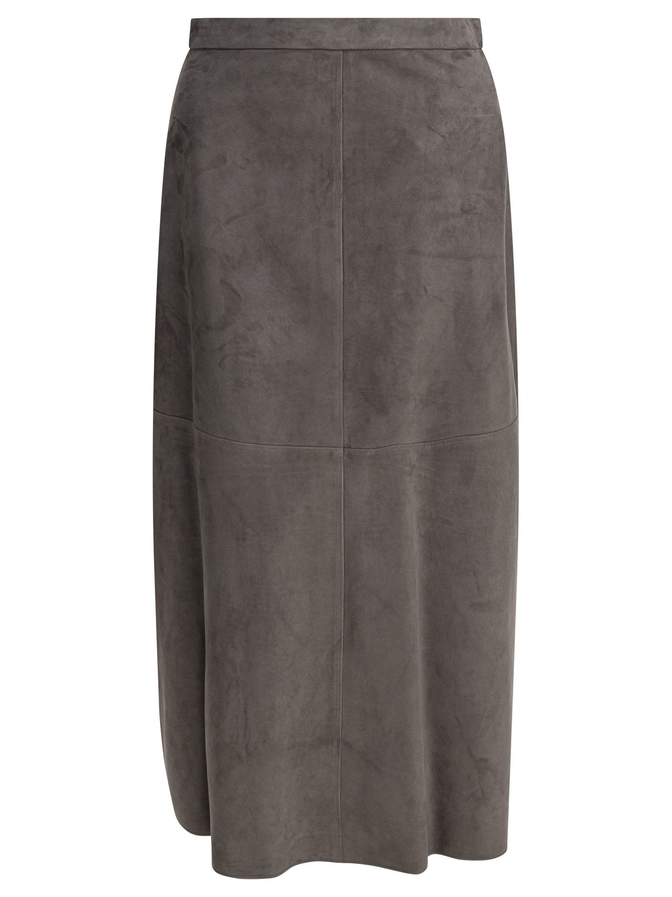 MAX MARA S Suede Mini Skirt