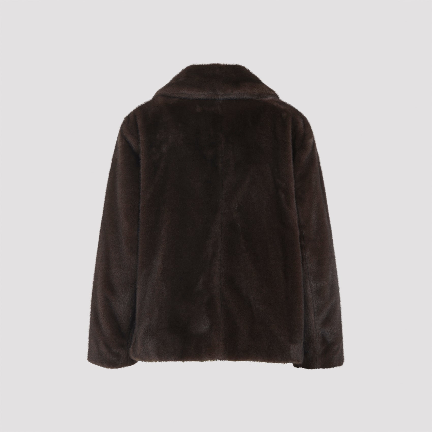 MAX MARA Elegant Faux Fur Outerwear for Women