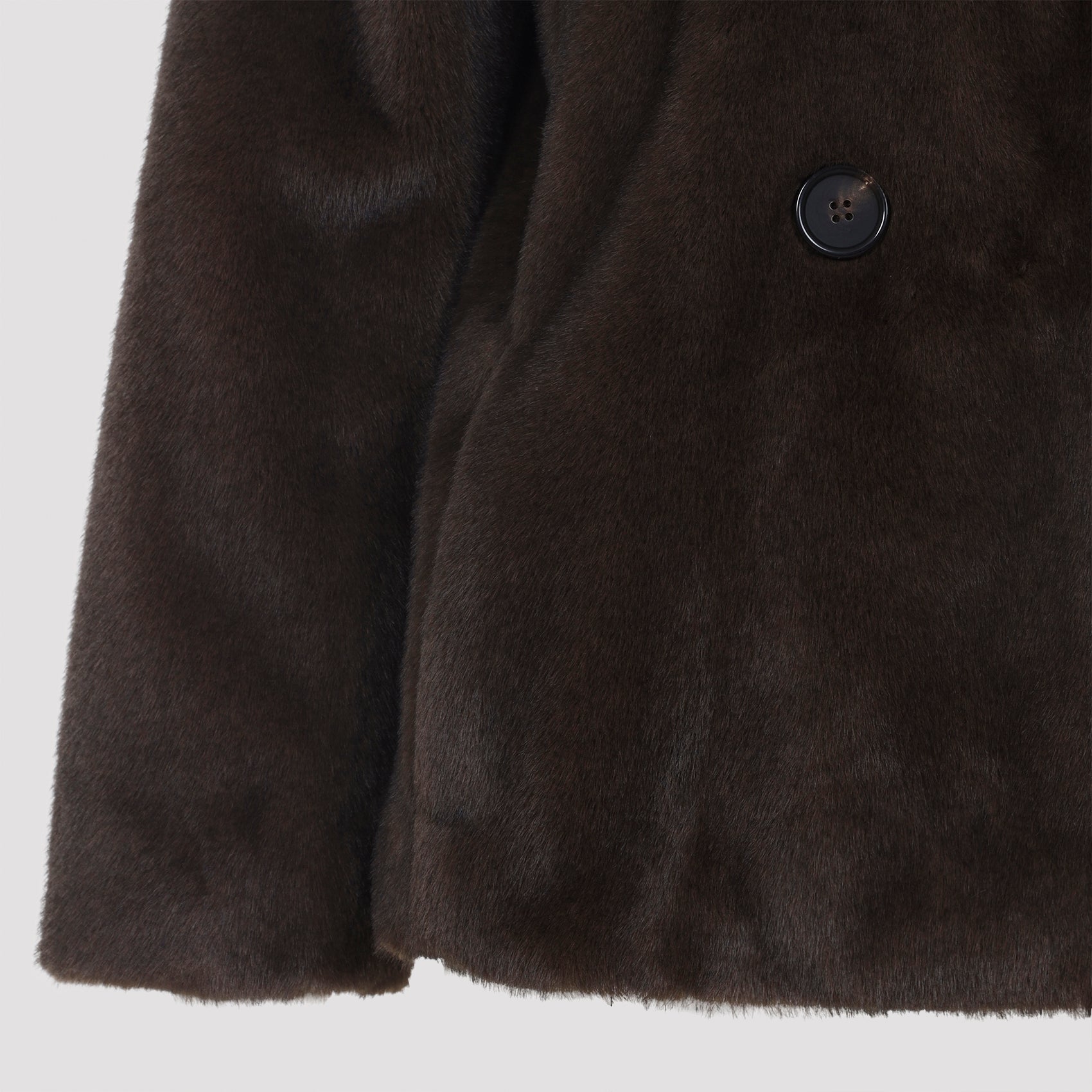 MAX MARA Elegant Faux Fur Outerwear for Women