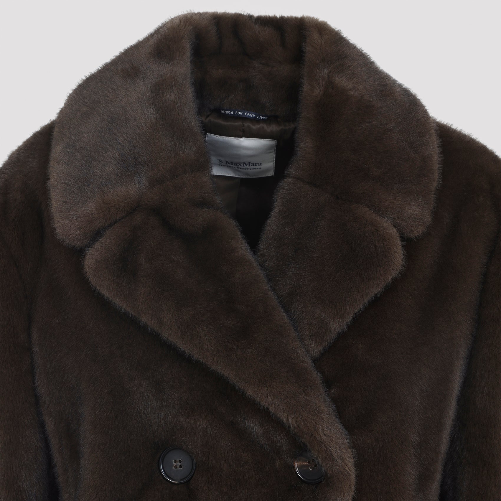 MAX MARA Elegant Faux Fur Outerwear for Women