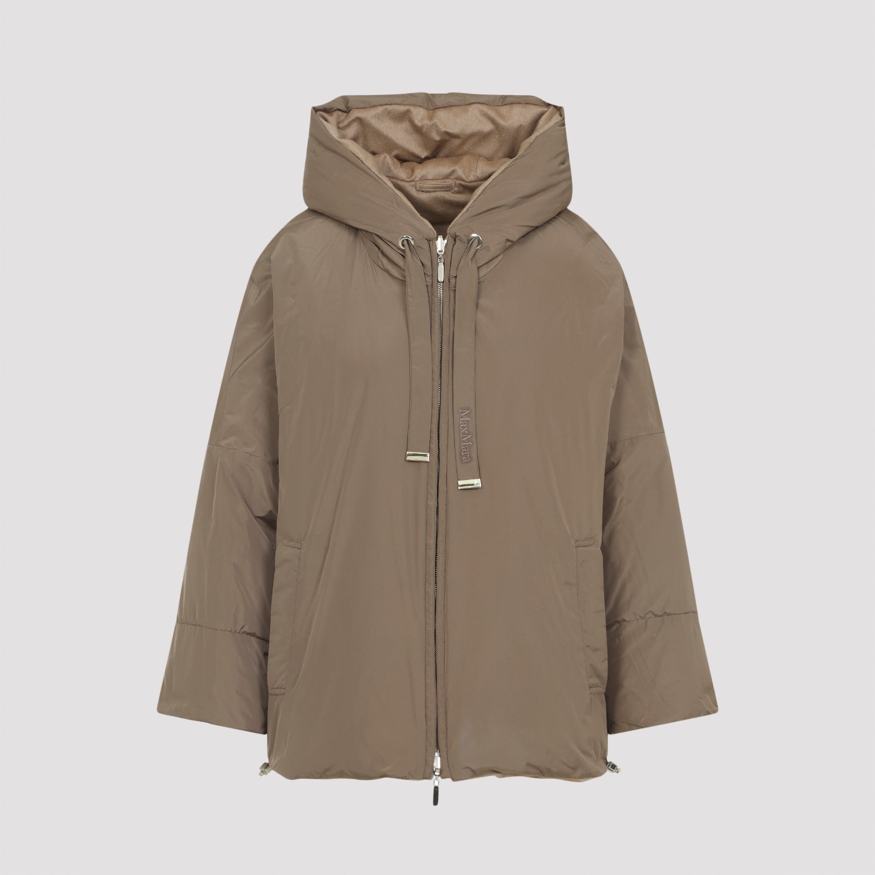 MAX MARA THE CUBE Padded Camel Wool Jacket for Women