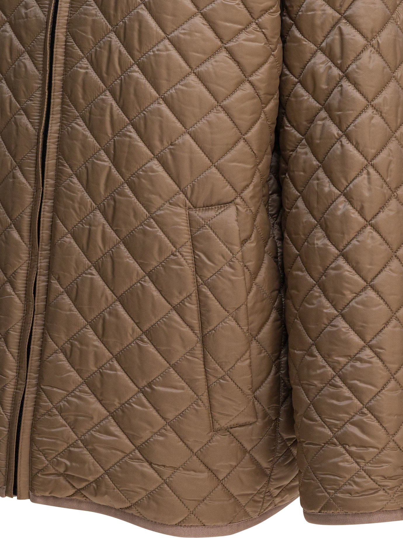 MAX MARA THE CUBE Mini Silk Padded Jacket