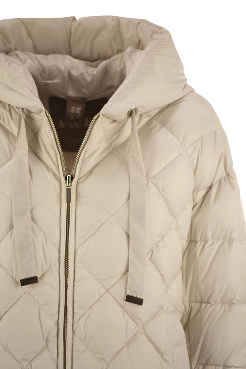 MAX MARA THE CUBE Mini Water-Repellent Canvas Jacket with Hood
