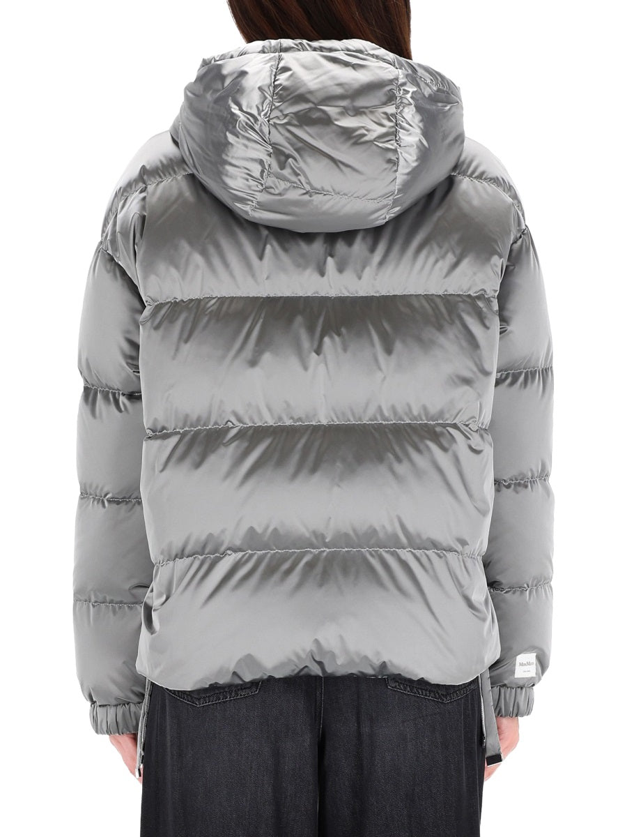 S MAX MARA Women's Antidrip Satin Quilt Outerwear - Size 40