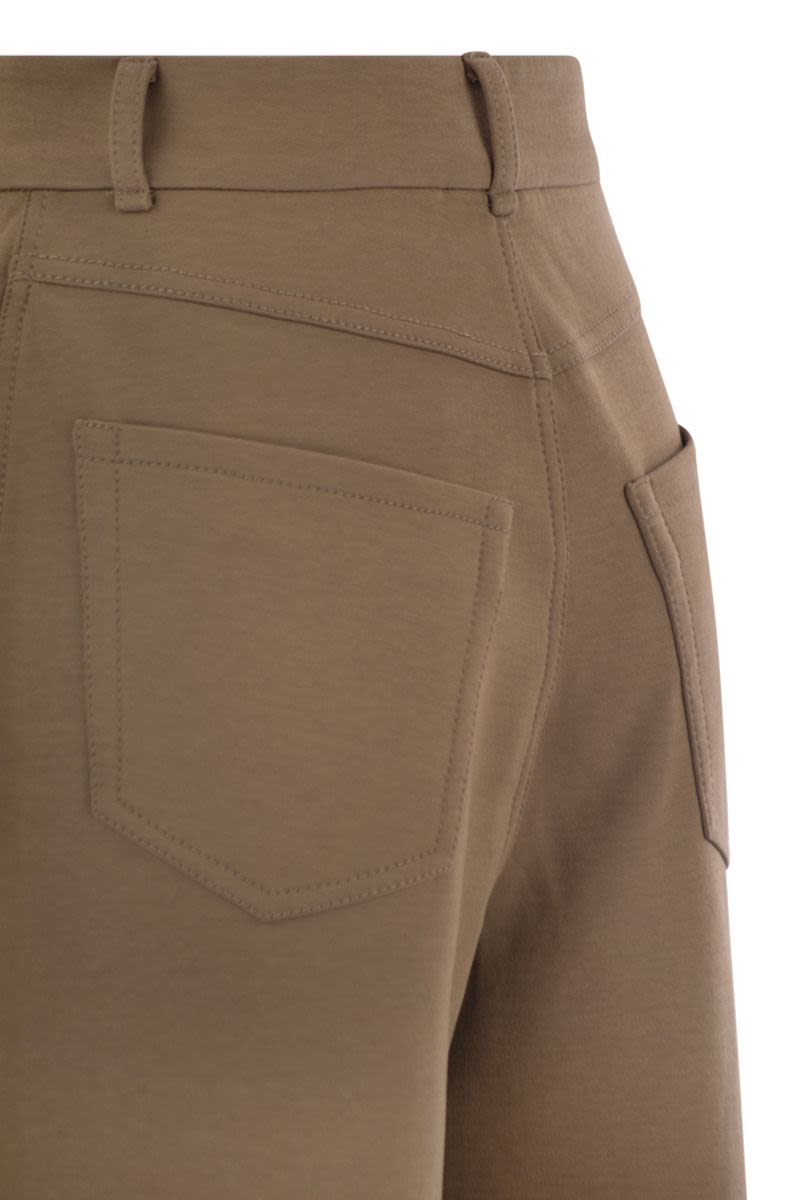 S MAX MARA Wide-Leg T-Shirt Trousers for Women - FW25