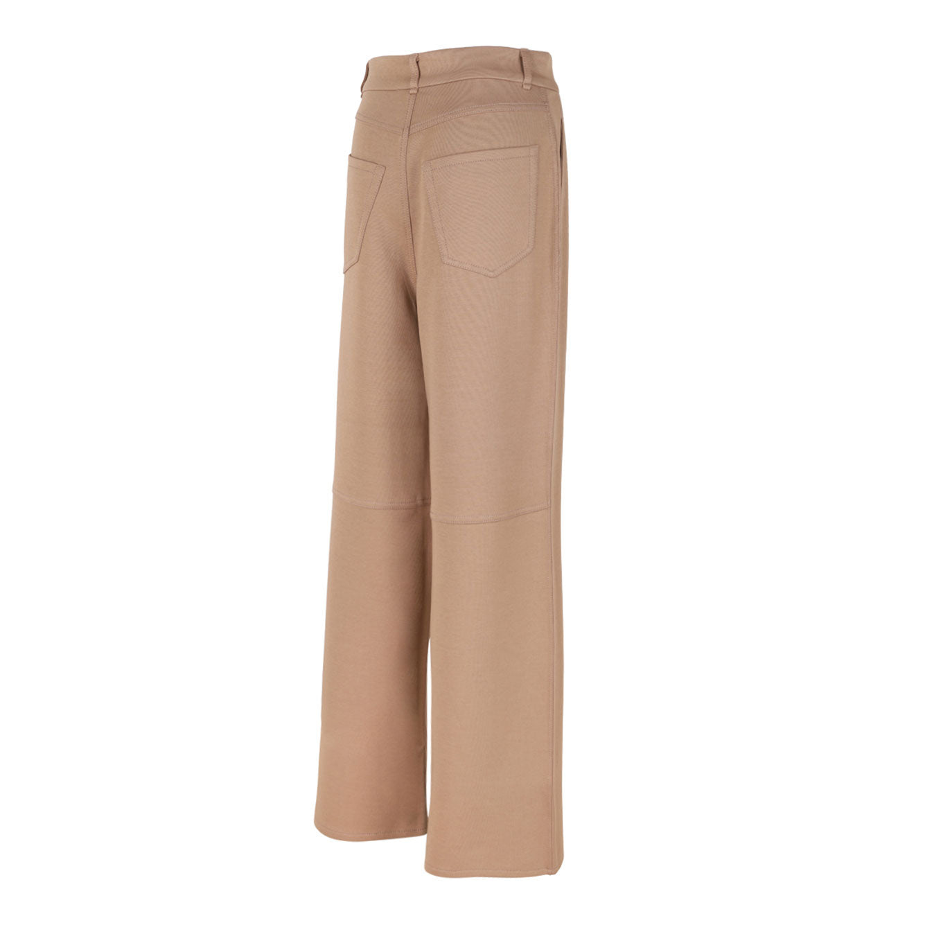 S MAX MARA Elegant Cotton-Blend Trousers for Women