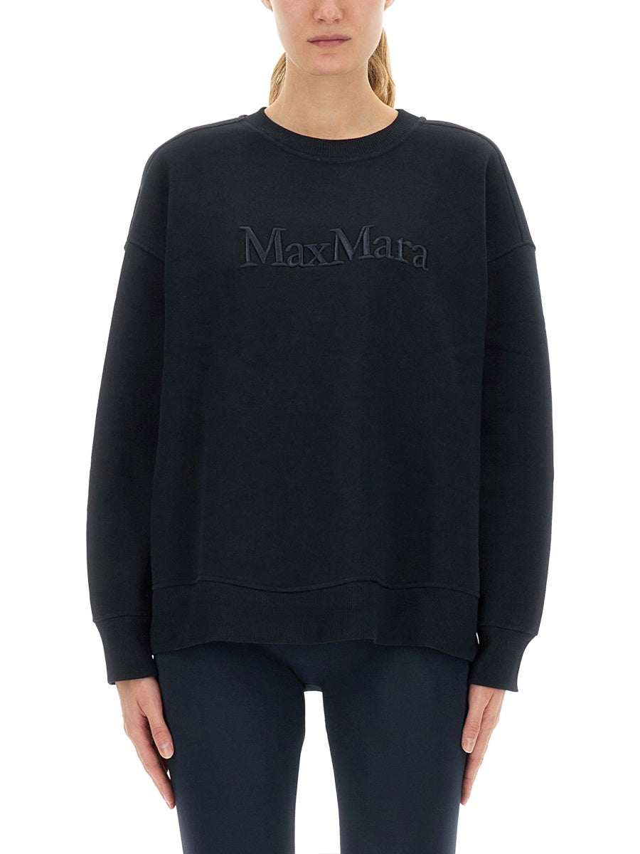 S MAX MARA Cotton Logo Sweatshirt for Women - Size S