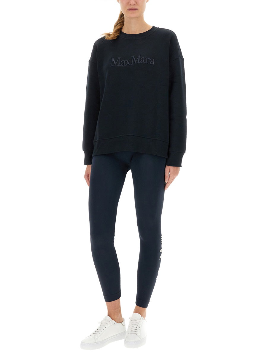 S MAX MARA Cotton Logo Sweatshirt for Women - Size S