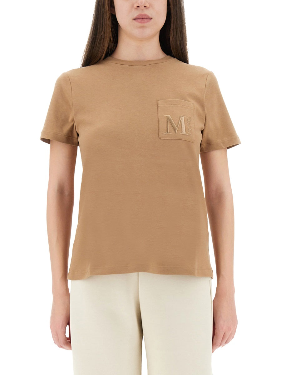 S MAX MARA Regular Fit Cotton T-Shirt - Size S