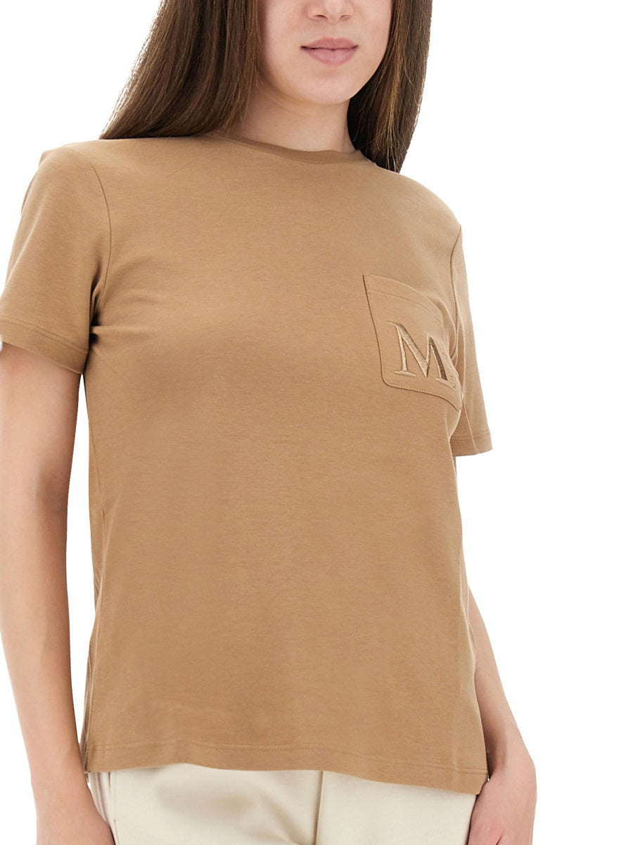 S MAX MARA Regular Fit Cotton T-Shirt - Size S