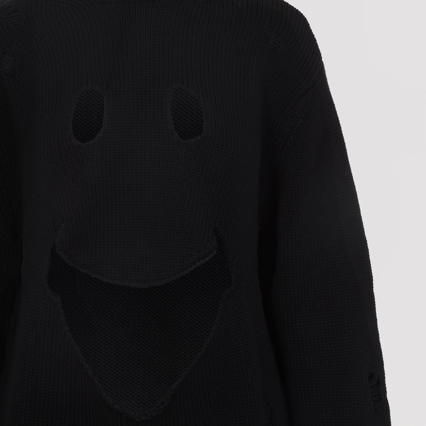 MOSCHINO COUTURE Cropped Smile Sweater for Women