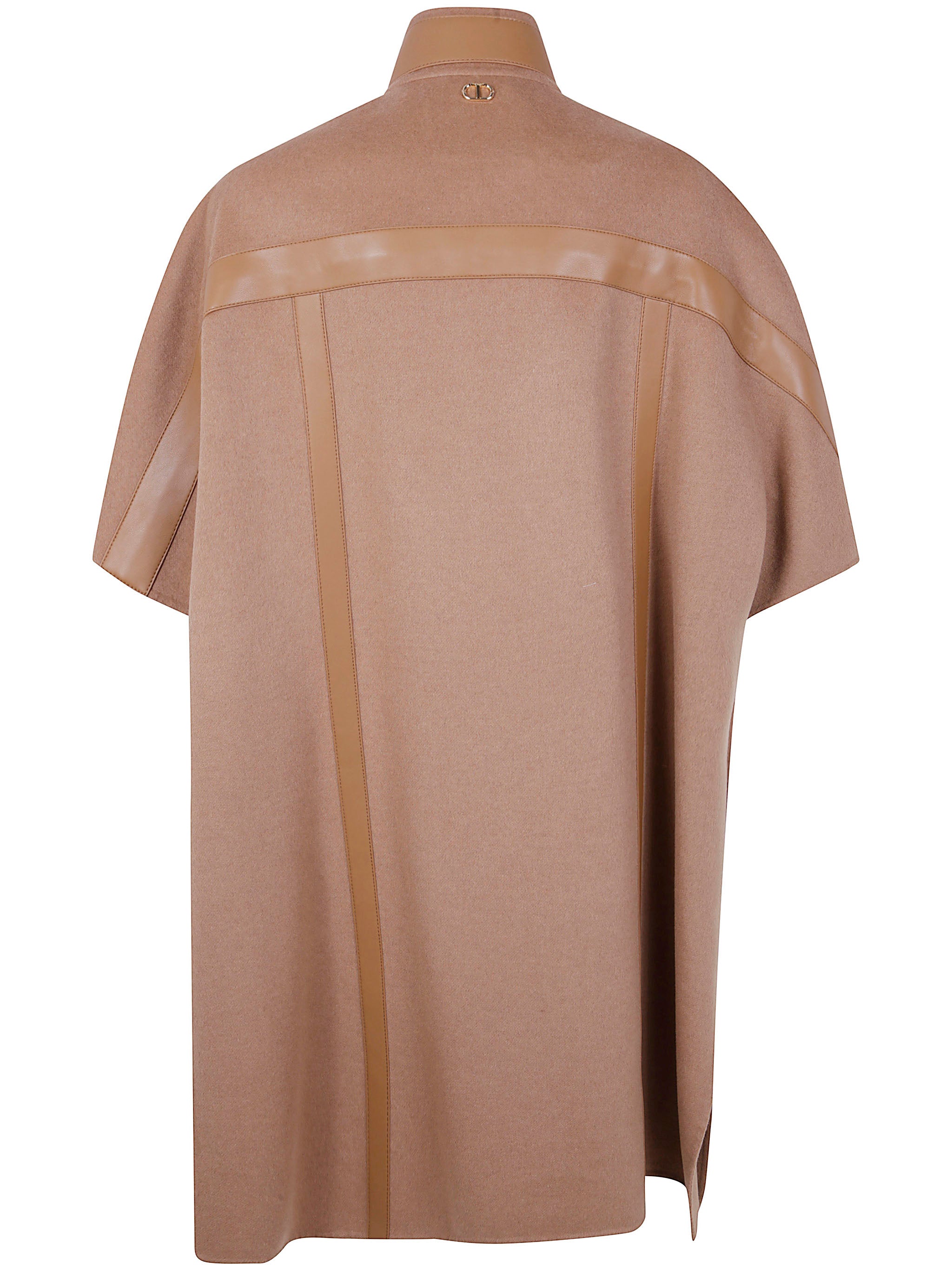 TWIN-SET Elegant Women's Mini Cape for FW25