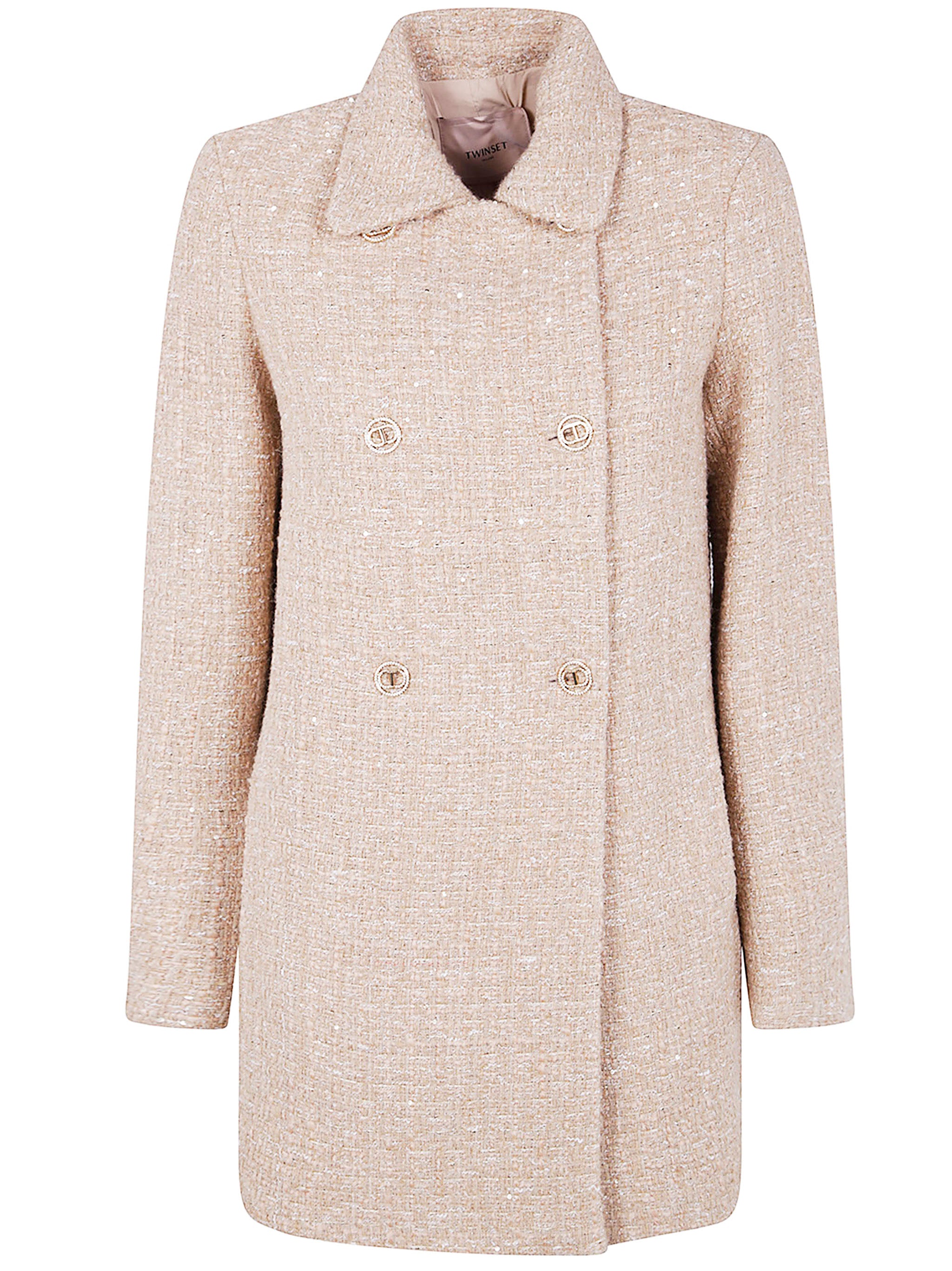 TWIN-SET Boucle Loop Jacket for Women