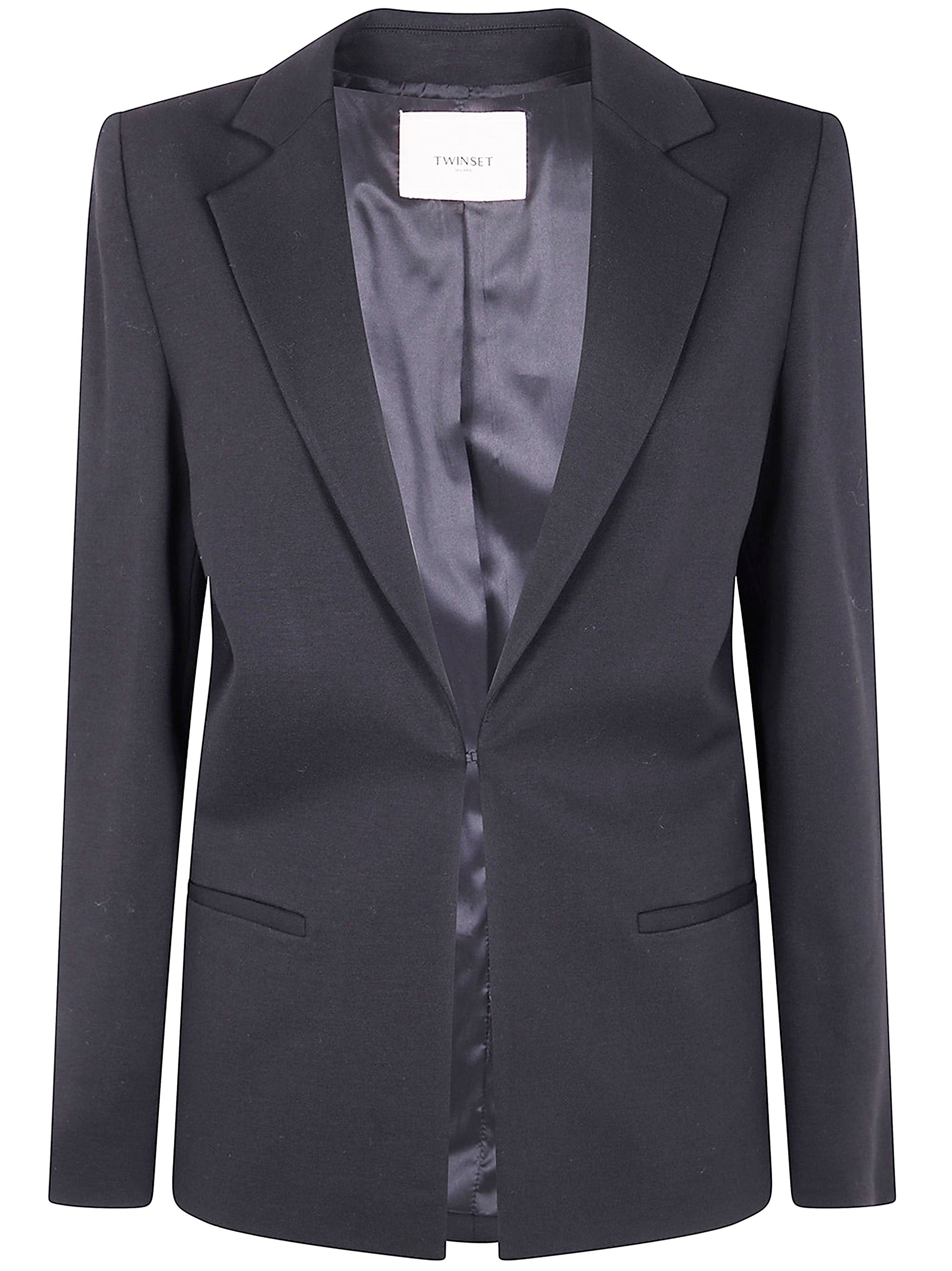 Elegant Women's Wool Twin-Set Jacket