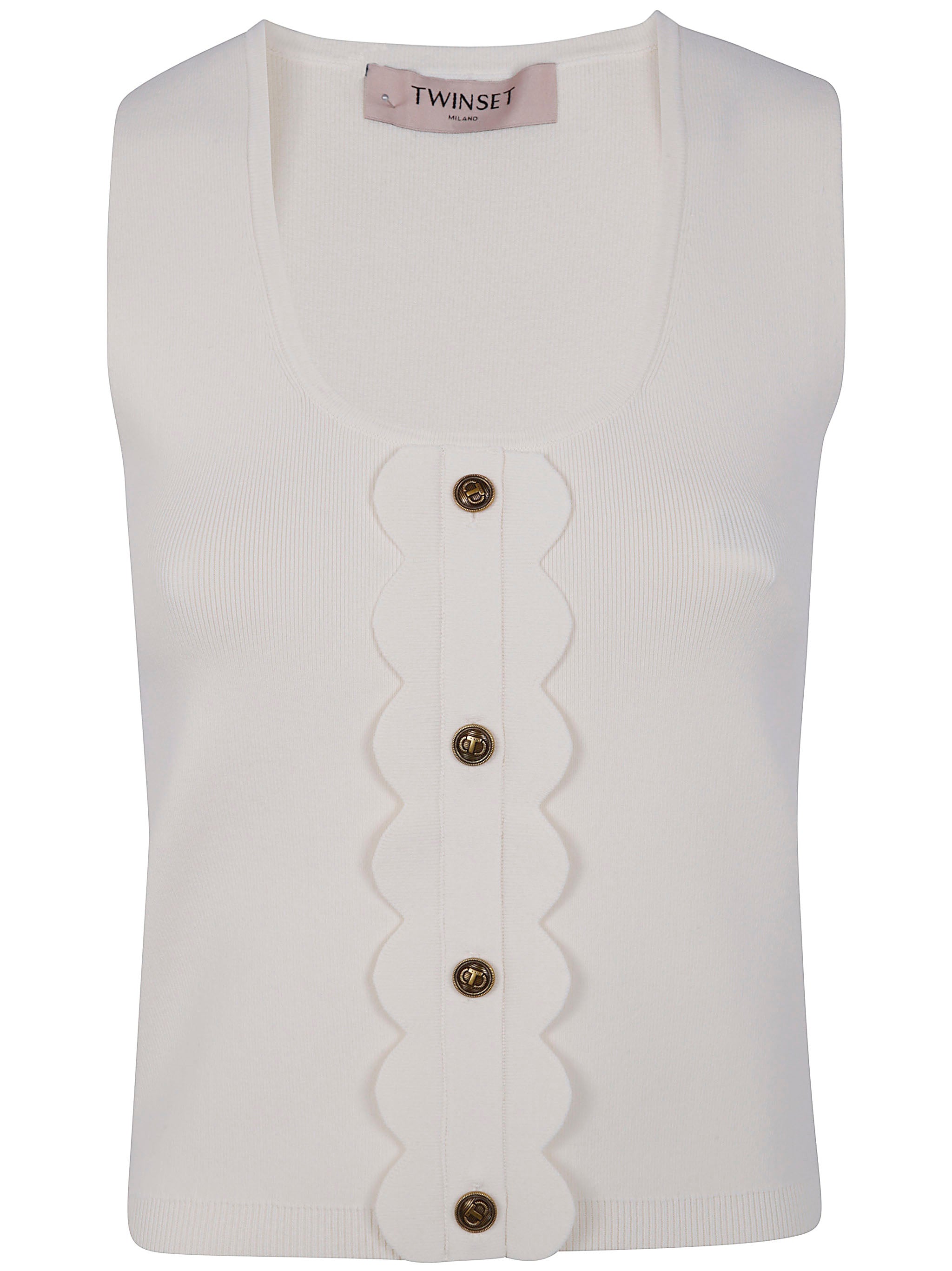 Women's Chic Twin-Set Mini Top