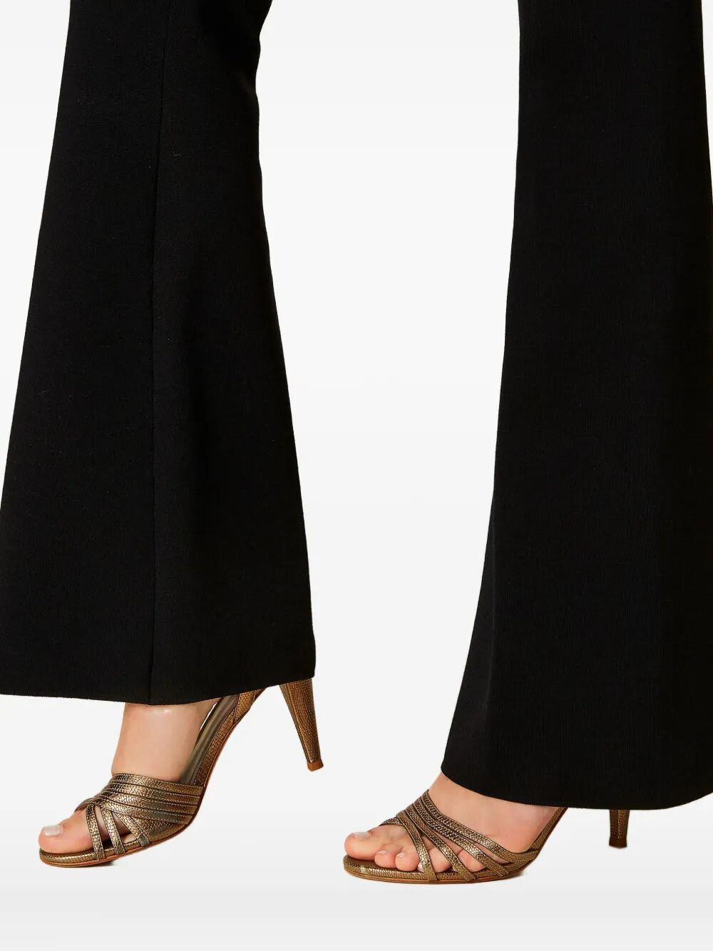 TWIN-SET Wide Leg Trousers for Women - FW25 Collection