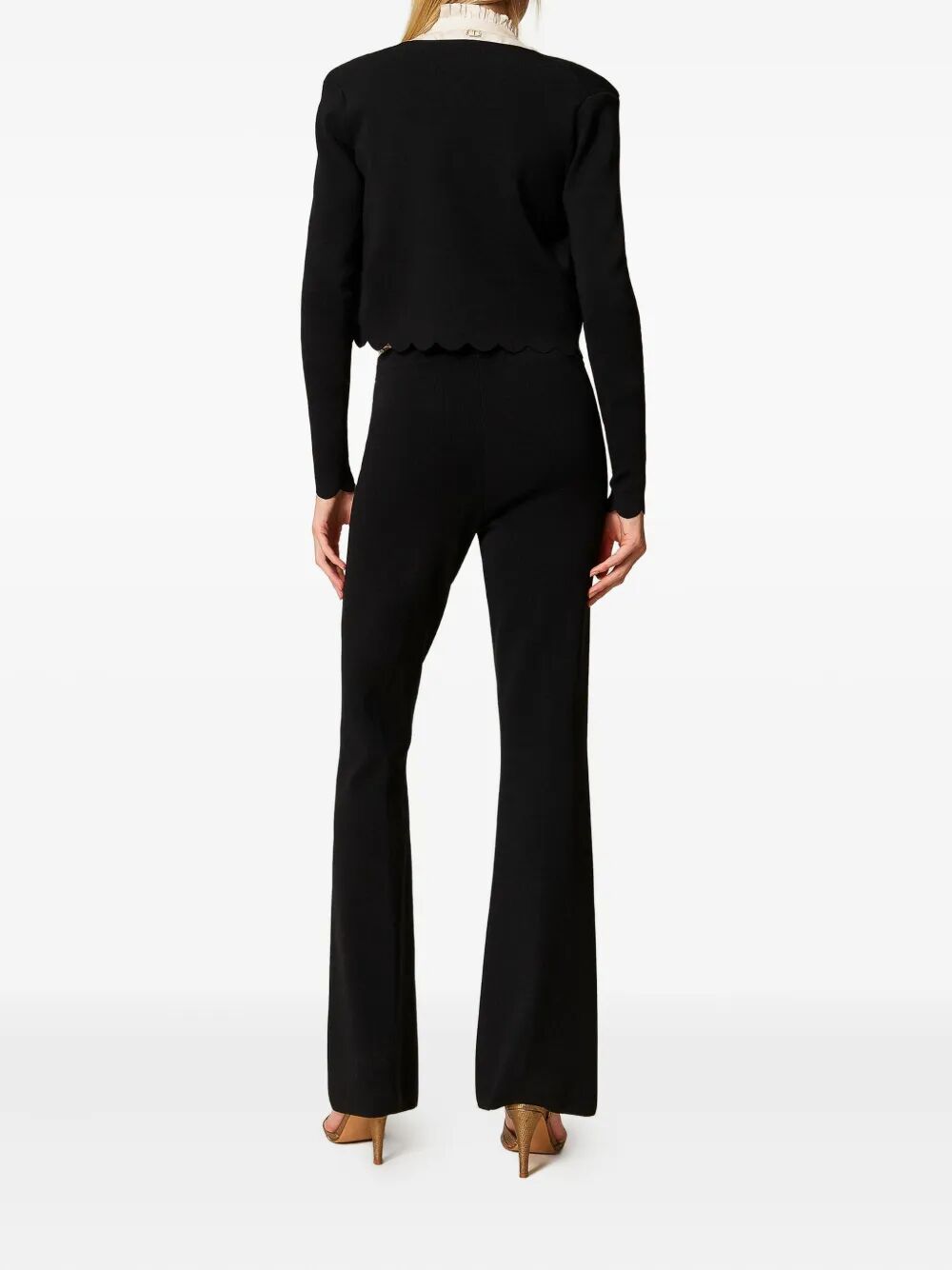 TWIN-SET Wide Leg Trousers for Women - FW25 Collection