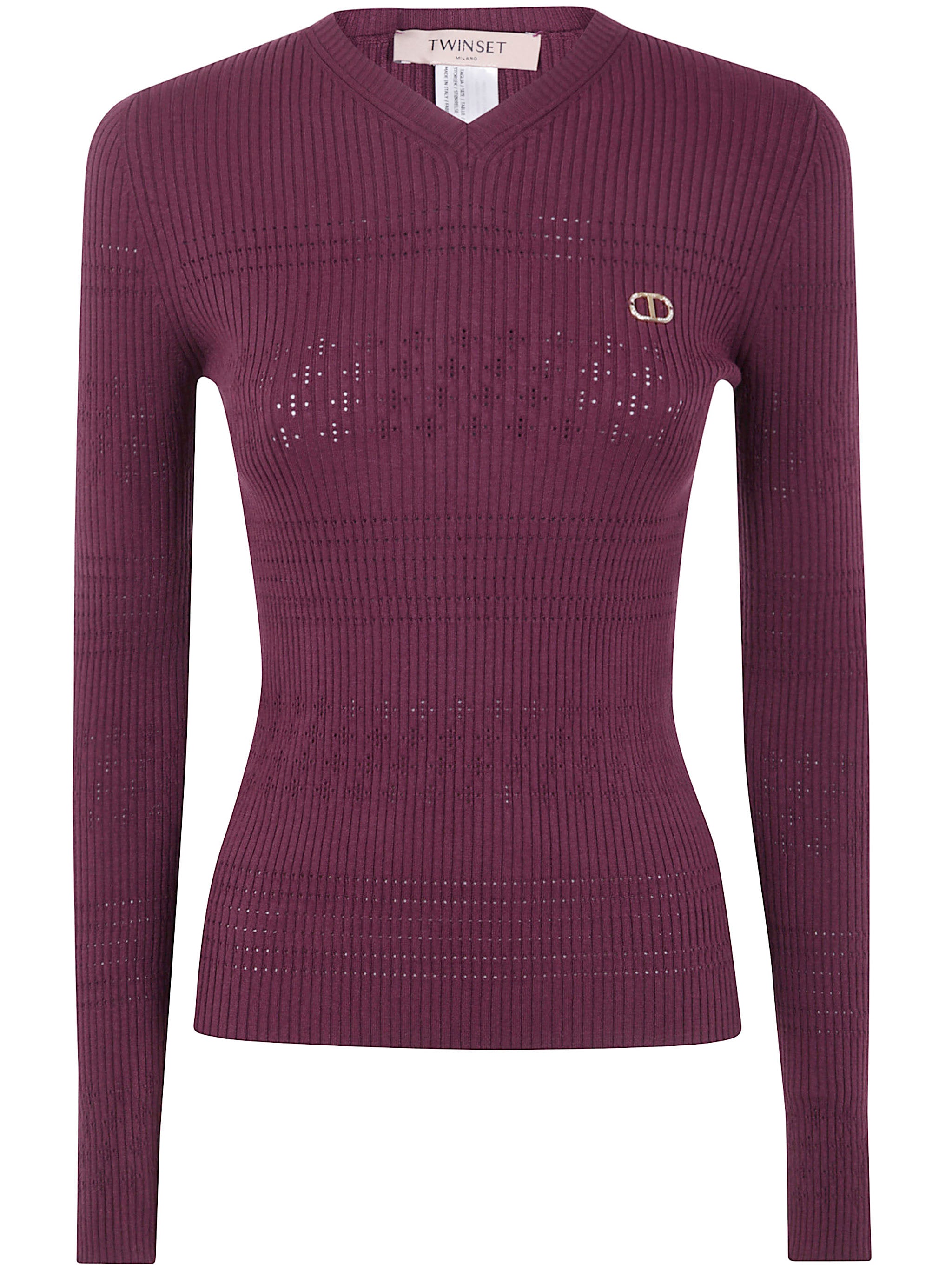 TWIN-SET Long Sleeve Sweater for Women