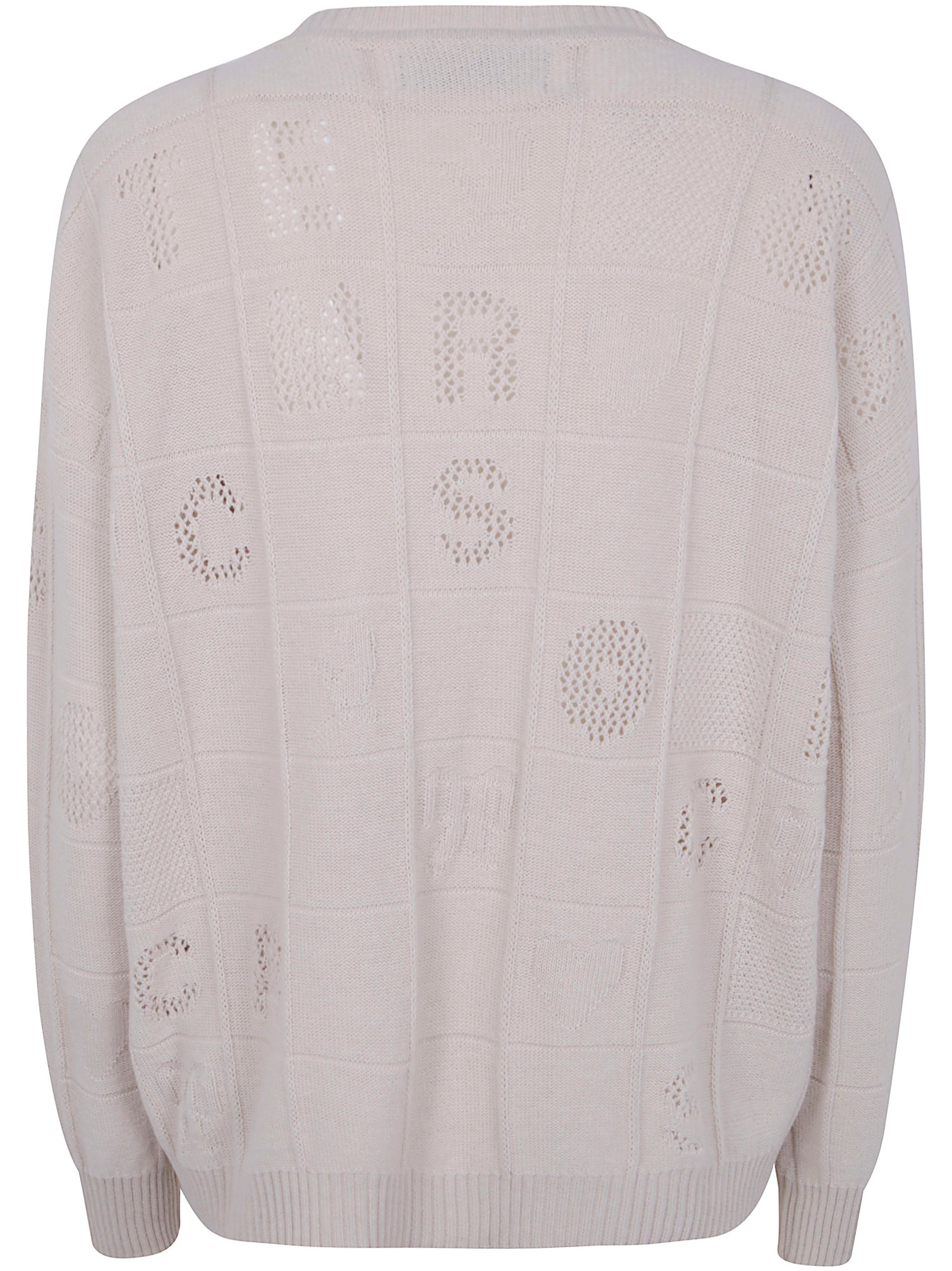 TWIN-SET Oversized Round Neck Sweater for Women