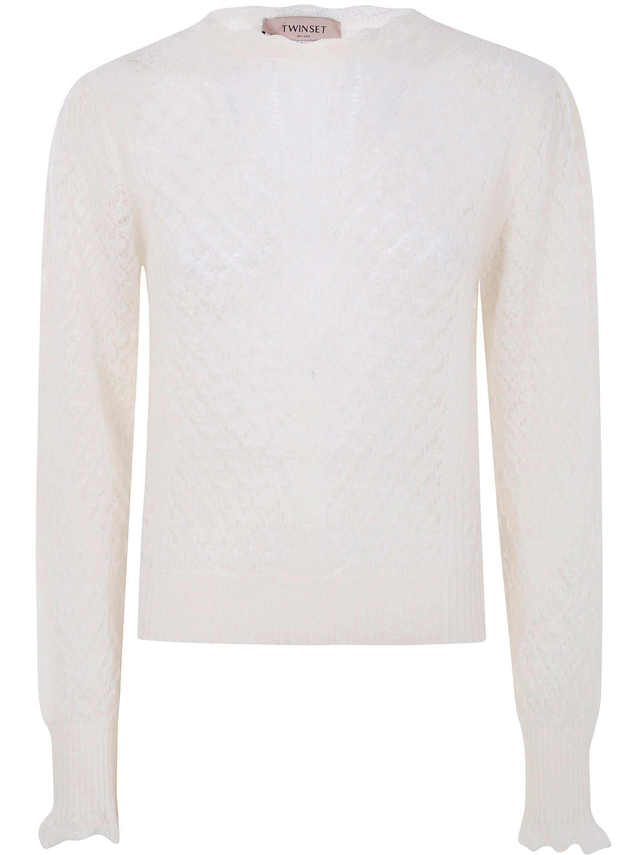 TWIN-SET Women's Round Neck Sweater