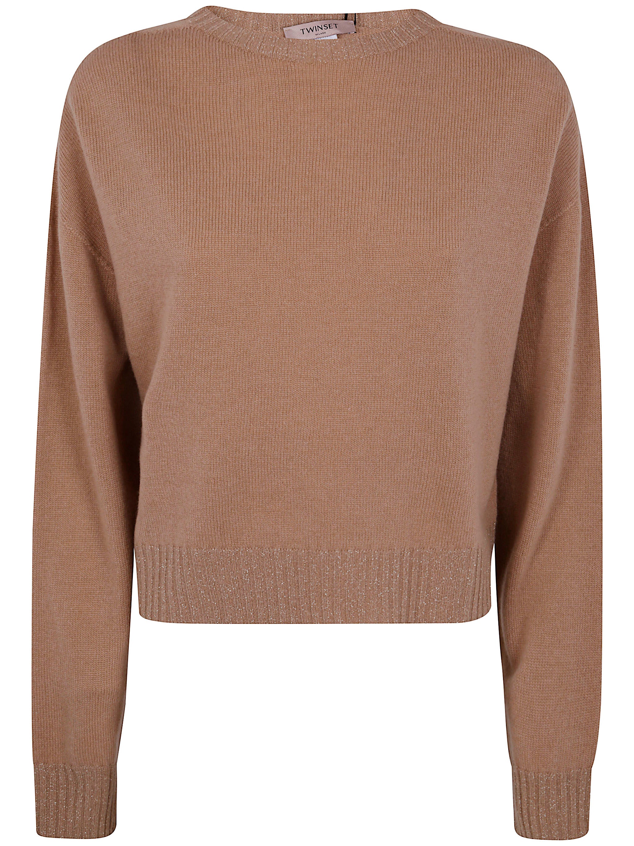 TWIN-SET Women's Round-Neck Sweater