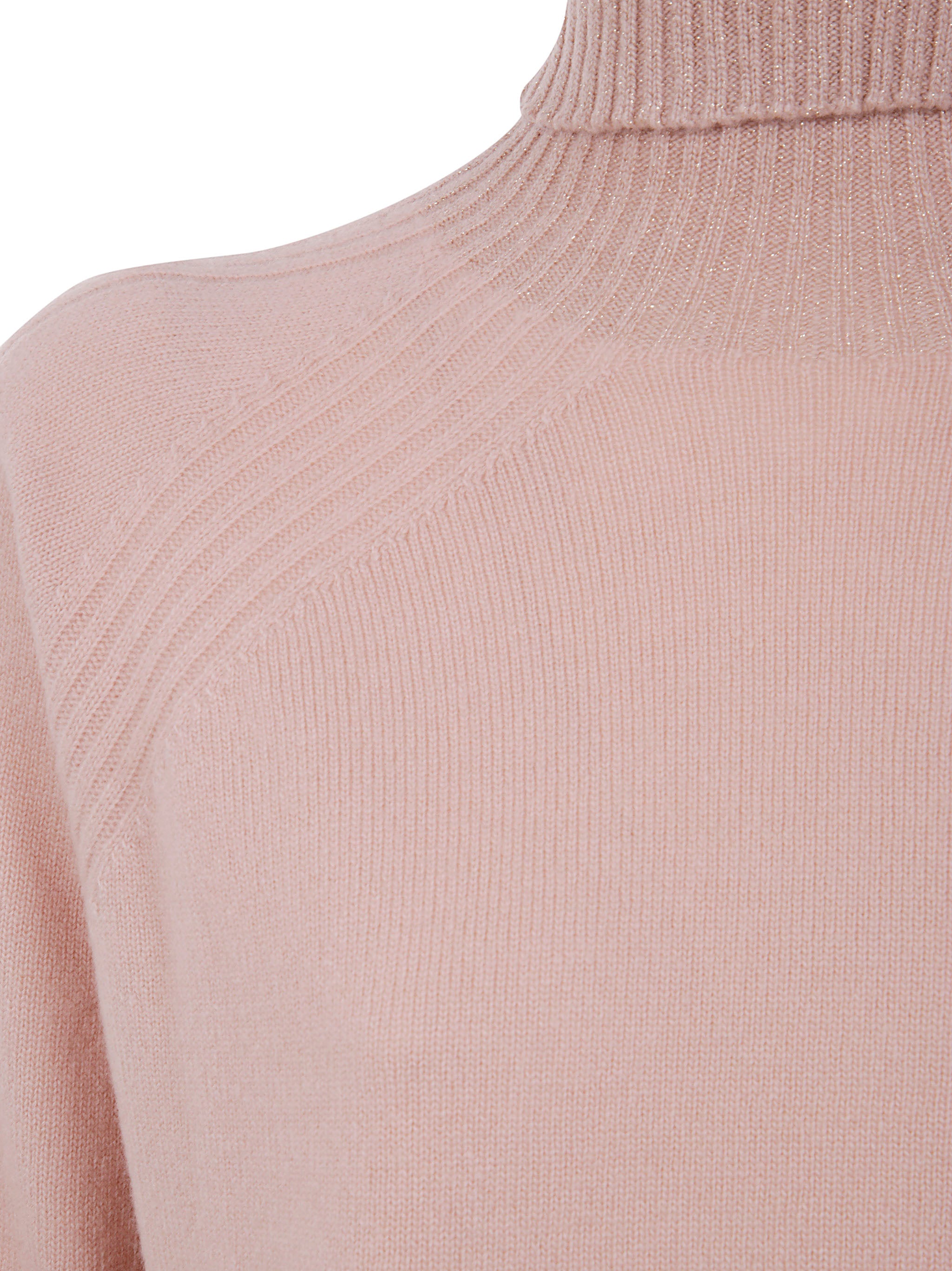 TWIN-SET Oversized Turtle Neck Sweater