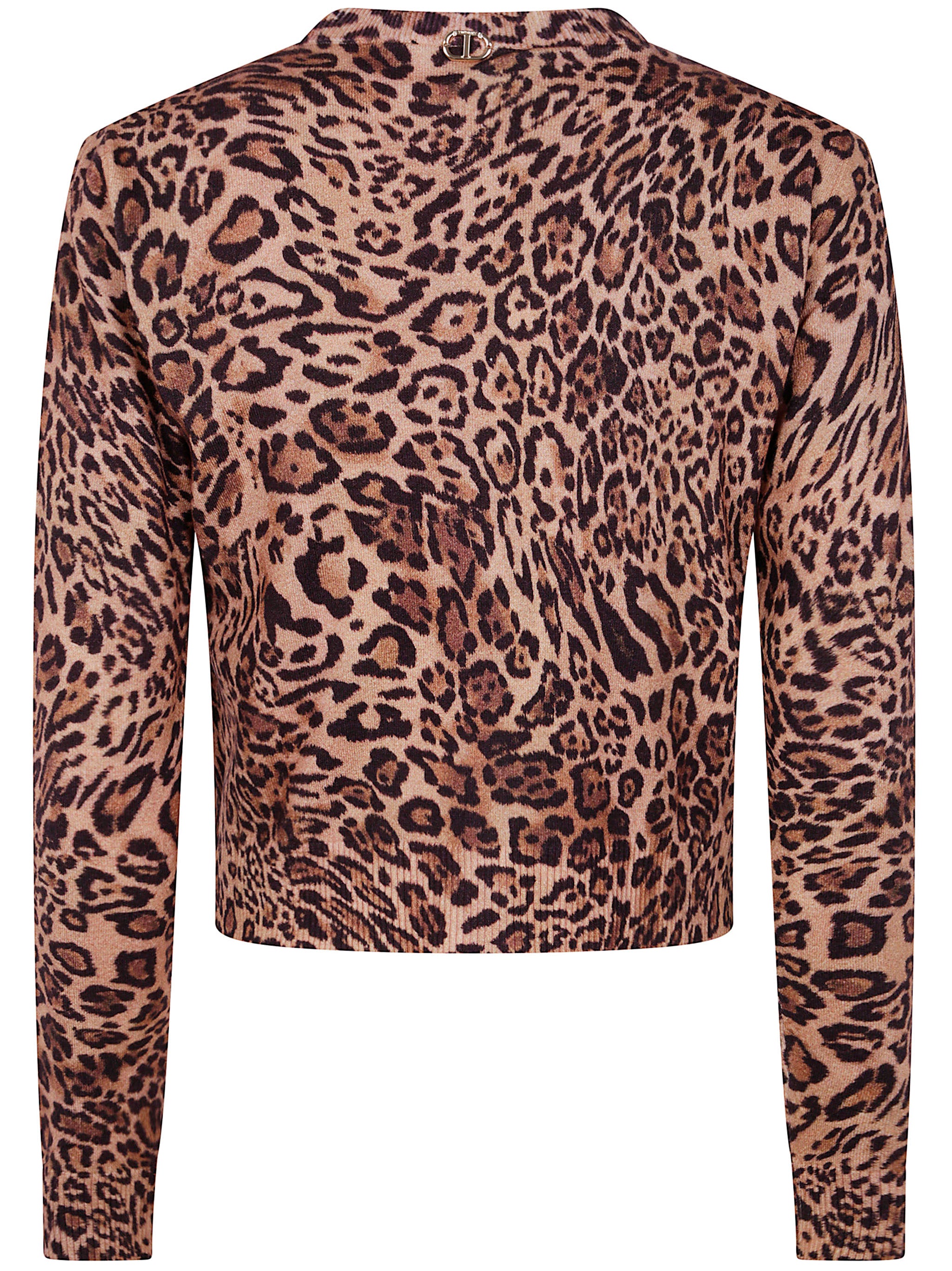 TWIN-SET Animal Print Sweater for Women