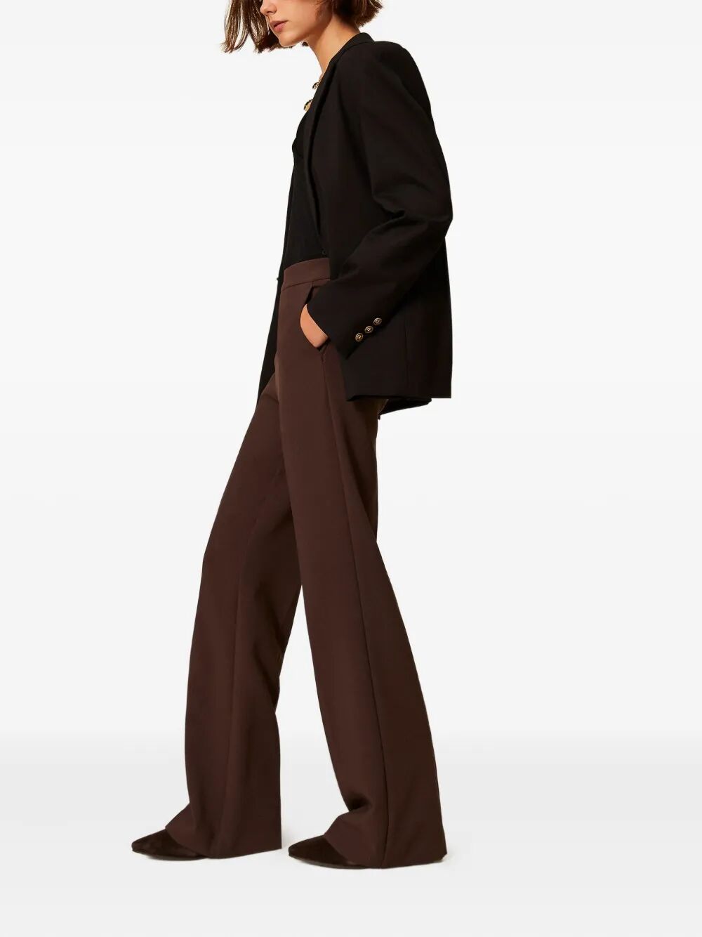 TWIN-SET Classic Trousers for Women